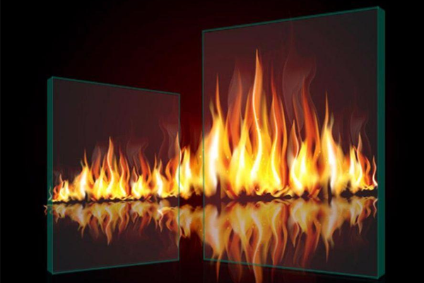 Fire-resistant glass